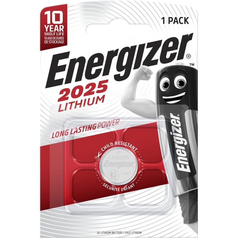 PILA CR-2025 ENERGIZER LITIO 3V (BL.1)
