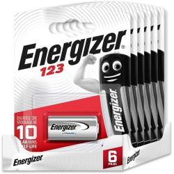 PILA CR-123 ENERGIZER LITIO...