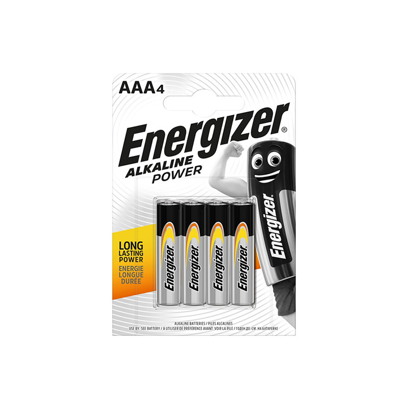PILA ALCALINA LR03 AAA ENERGIZER (BL.4+1UDS)