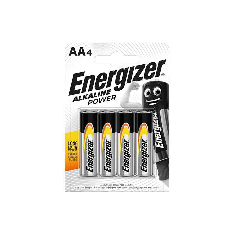 PILA ALCALINA LR06 AA ENERGIZER (BL.4+1UDS)