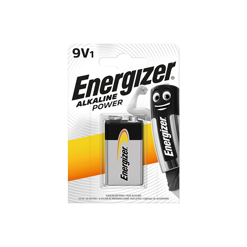 PILA ALCALINA B.6LR61 9V ENERGIZER (BL.1)