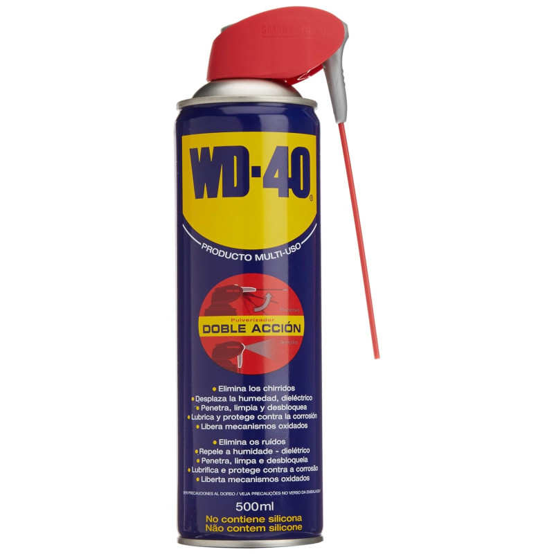 WD-40 500ML DOBLE ACCION LUBRICANTE MULTIUSOS