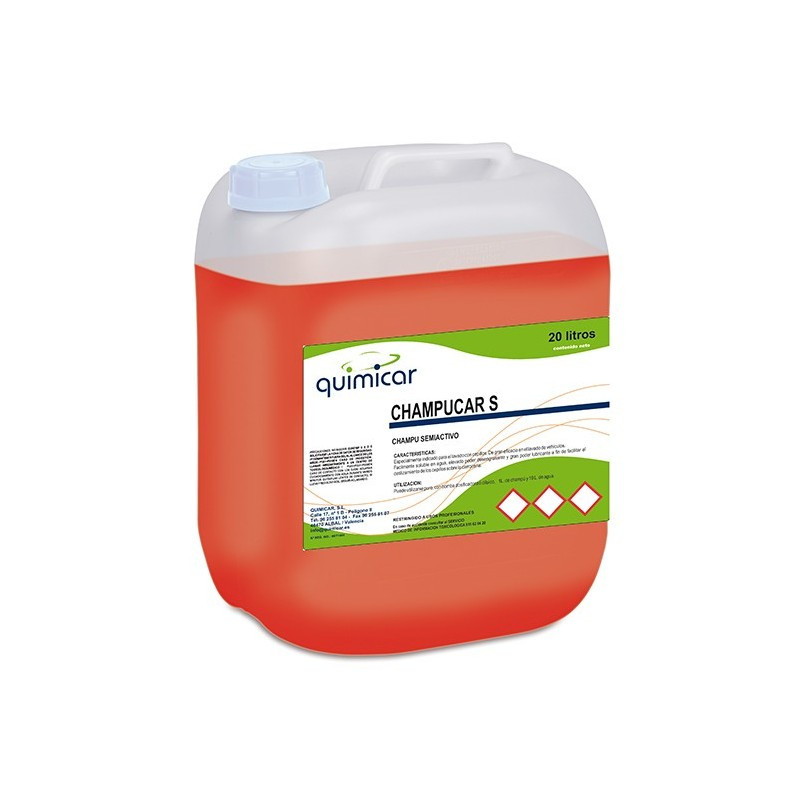 CHAMPUCAR S 20 LT CHAMPU SEMIACTIVO 