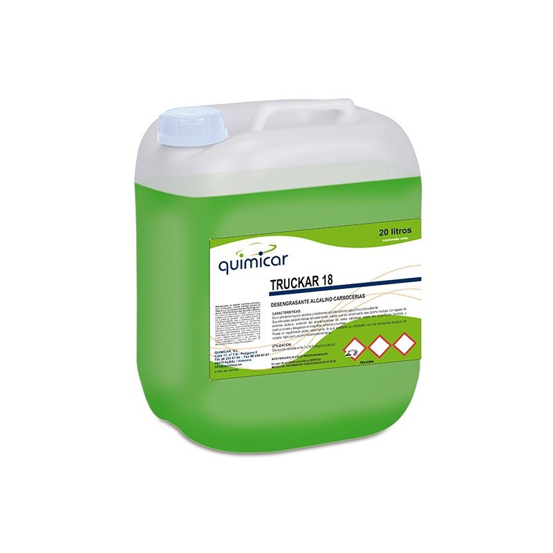 TRUCKAR 18 20LT DESENGRASANTE ALCALINO CARROCERIAS