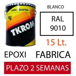 PINTURA EPOXI RAL 9010...