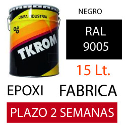 PINTURA EPOXI RAL 9005...