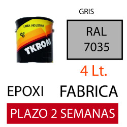 PINTURA EPOXI RAL 7035 GRIS...