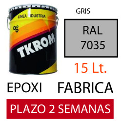 PINTURA EPOXI RAL 7035 GRIS...