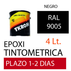 PINTURA EPOXI RAL 9005...