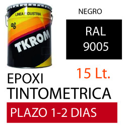 PINTURA EPOXI RAL 9005...