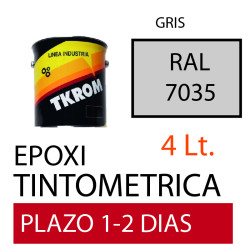 PINTURA EPOXI RAL 7035 GRIS...