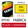 PINTURA EPOXI RAL 1023 AMARILLO 2C 15LT. FABRICA