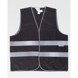 CHALECO A.V HVTT03 VELCRO CINTAS REFLECTANTES