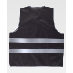 CHALECO A.V HVTT03 VELCRO CINTAS REFLECTANTES