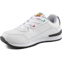 ZAPATILLA COMPETIZIONE BLANCA ABARTH NUBUCK