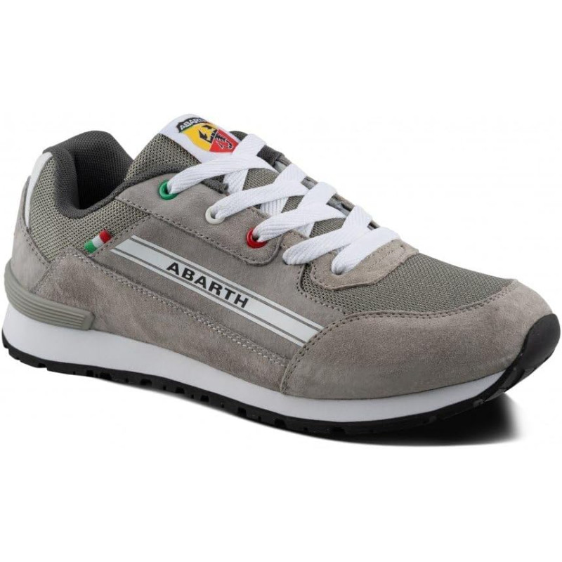 ZAPATILLA COMPETIZIONE GRIS ABARTH SUEDE