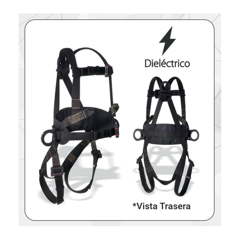 ARNÉS DIELECTRICO REGULABLE 1888-AC D "STEELPRO D"