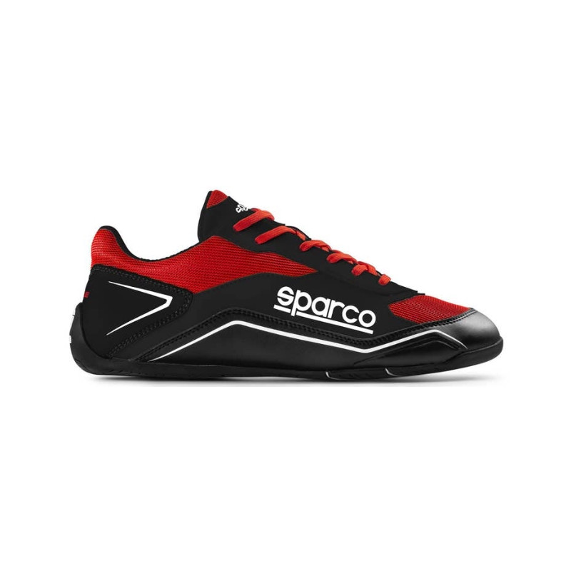 DEPORTIVA S-POLE NEGRO / ROJO SPARCO