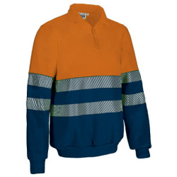 SUDADERA ALTA VISIBILIDAD BANDAS SEGMENTADAS
