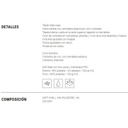 SOFTSHELL 206001 BICOLOR