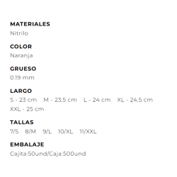 GUANTE NITRILO JUBA DIAMANTADO