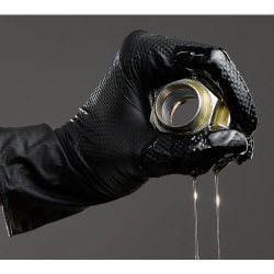 GUANTE NITRILO AGILITY GRIP AMBIDEX NEGRO