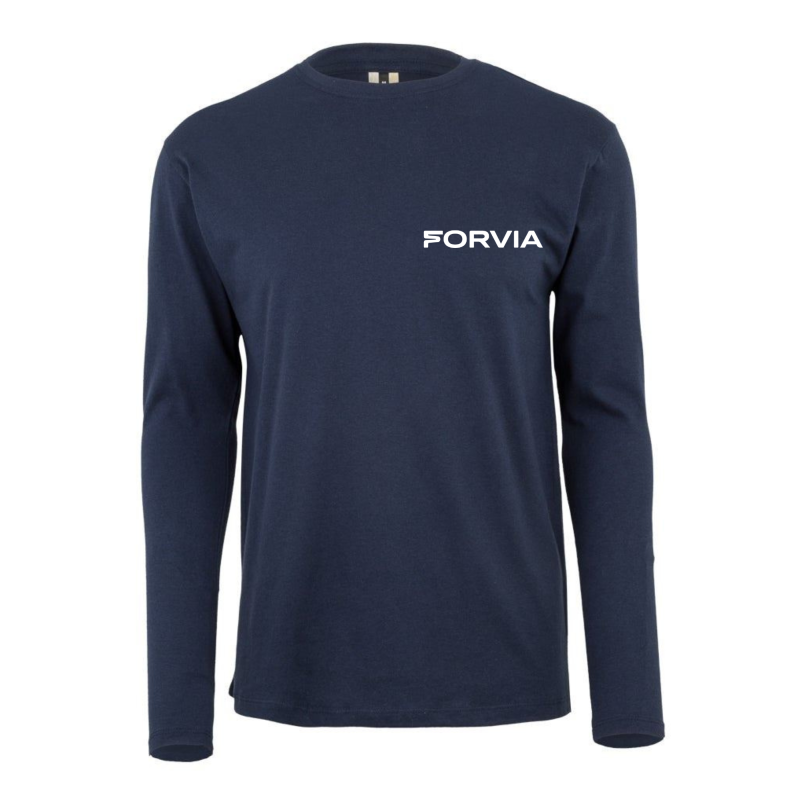 CAMISETA AZUL MARINO MANGA LARGA FORVIA