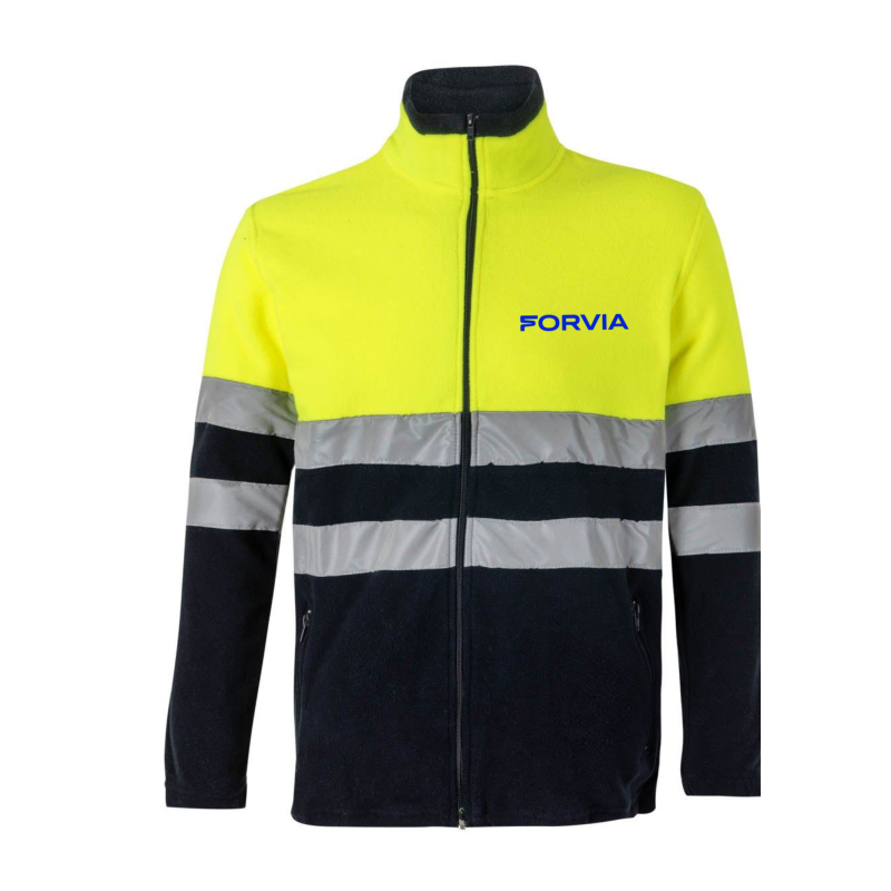 FORRO POLAR A.V. AMARILLO/AZUL MARINO FORVIA
