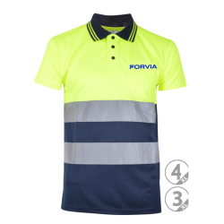 POLO A.V. AMARILLO/AZUL...