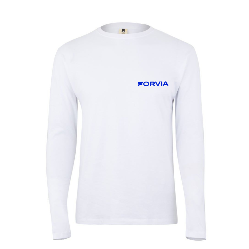 CAMISETA BLANCA MANGA LARGA FORVIA