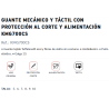 GUANTE ANTICORTE KMG700CS "D" 2X4XD ALIMENTACIÓN 