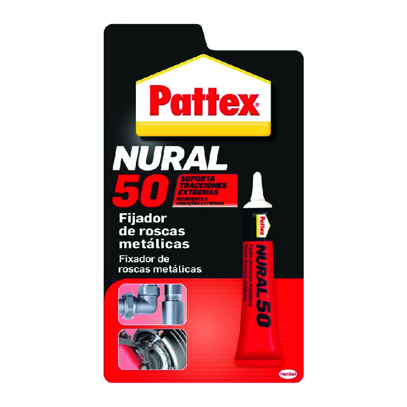 PATTEX NURAL-50 10ML (12) FIJADOR DE ROSCAS