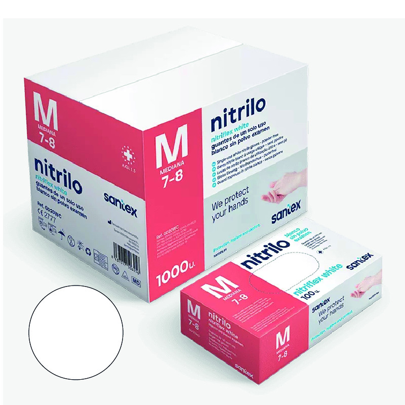 GUANTES NITRILO NITRIFLEX (10 x 100)