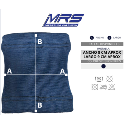 CUBRE RELOJ POLIESTER AZUL MARINO