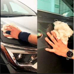 CUBRE RELOJ POLIESTER AZUL MARINO