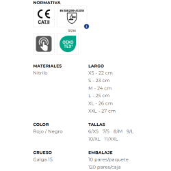 GUANTE 111801 ECONIT FOAM 