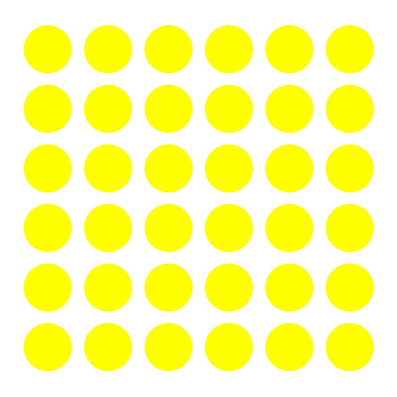 PUNTOS ADHESIVOS 13mm (ROLLO 30 MIL)