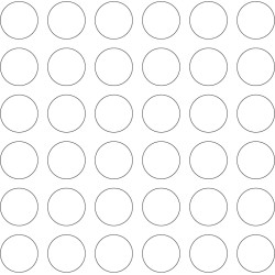 PUNTOS ADHESIVOS 13mm (ROLLO 30 MIL)