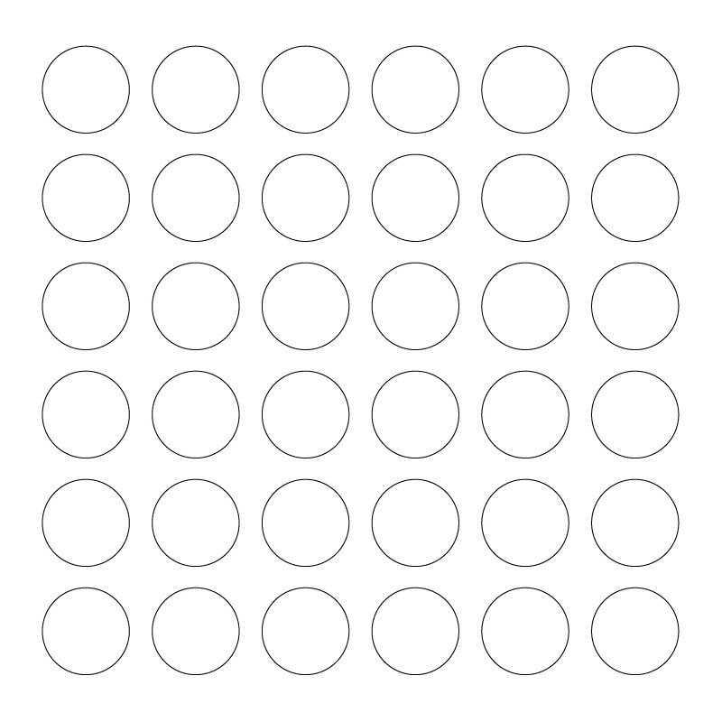 PUNTOS ADHESIVOS 13mm (ROLLO 30 MIL)