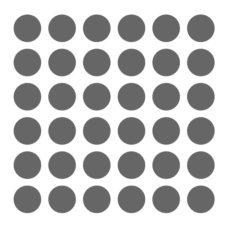 PUNTOS ADHESIVOS 13mm (ROLLO 30 MIL)