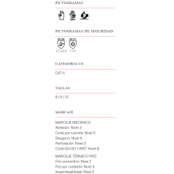 GUANTE ALASKA -20ºC TÉRMICO ANTI-FRÍO