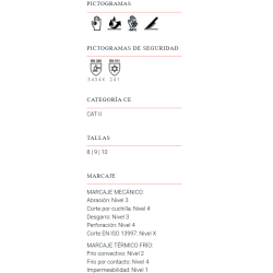 GUANTE ALASKA -40ºC TÉRMICO ANTI-FRÍO