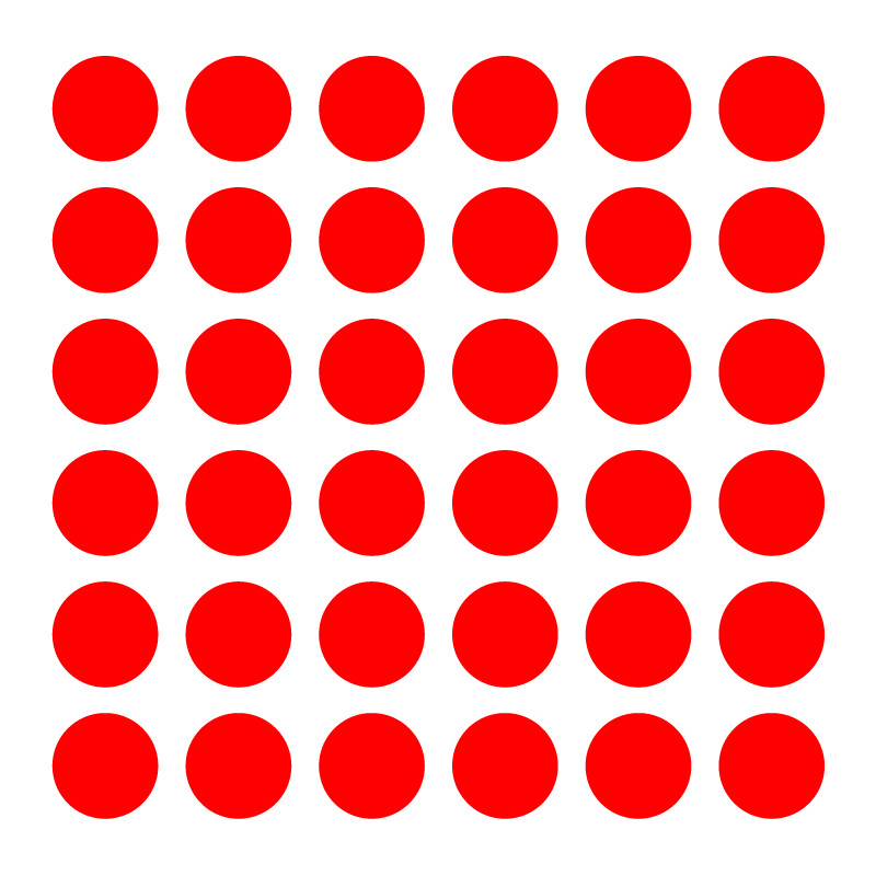 PUNTOS ADHESIVOS 13mm (ROLLO 30 MIL)