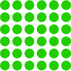 PUNTOS ADHESIVOS 13mm (ROLLO 30 MIL)