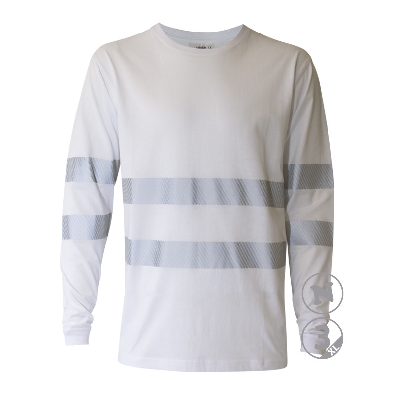 CAMISETA GLOW LS MANGA LARGA VISIBILIDAD REALZADA