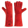 GUANTE SOLDADOR 788MAR PIEL SERRAJE VACUNO ROJO