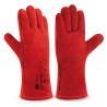GUANTE SOLDADOR 788MR PIEL SERRAJE VACUNO ROJO