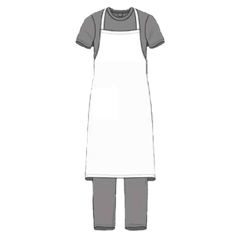 DELANTAL CON PETO DE PVC TALLA UNICA