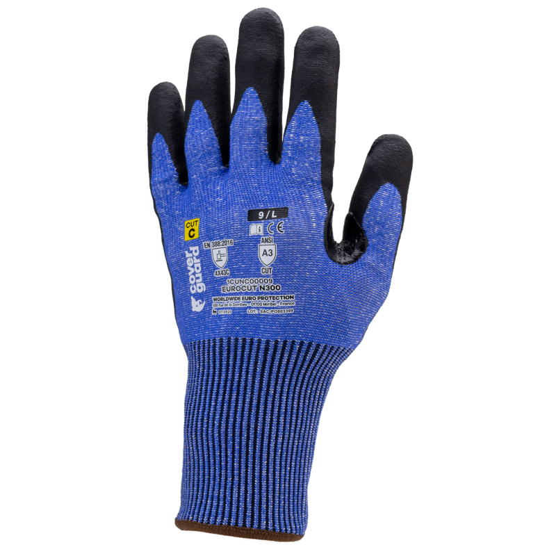 GUANTE ANTICORTE N300 "C" EUROCUT 4X43C