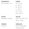 GUANTE ANTICORTE 4213 "E" POWER CUT 4X44E JUBA